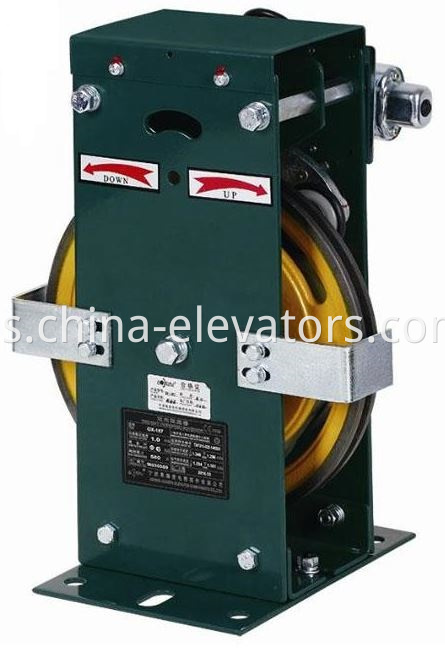 Reguladores de exceso de velocidad de ascensores MRL bidireccionales OSR-UN-187 Two Way MRL Elevator Overspeed Governors OSR-UN-187